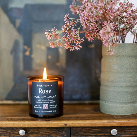 Rose Scented Candle