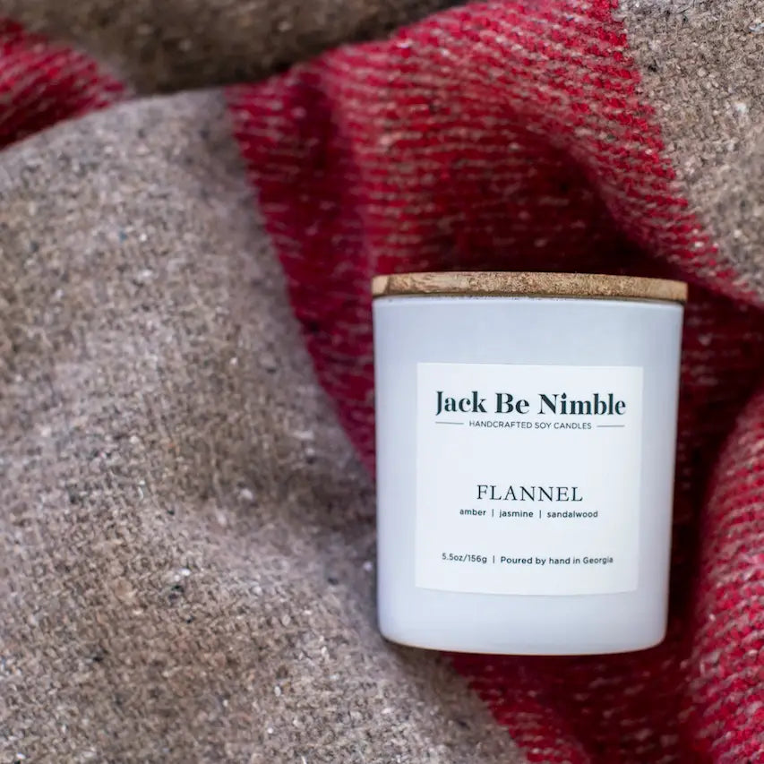 5.5 oz Flannel Scented Soy Candle